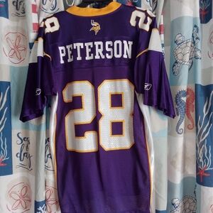 Minnesota Vikings Men's Size Small Adrian Peterson #28 Jersey